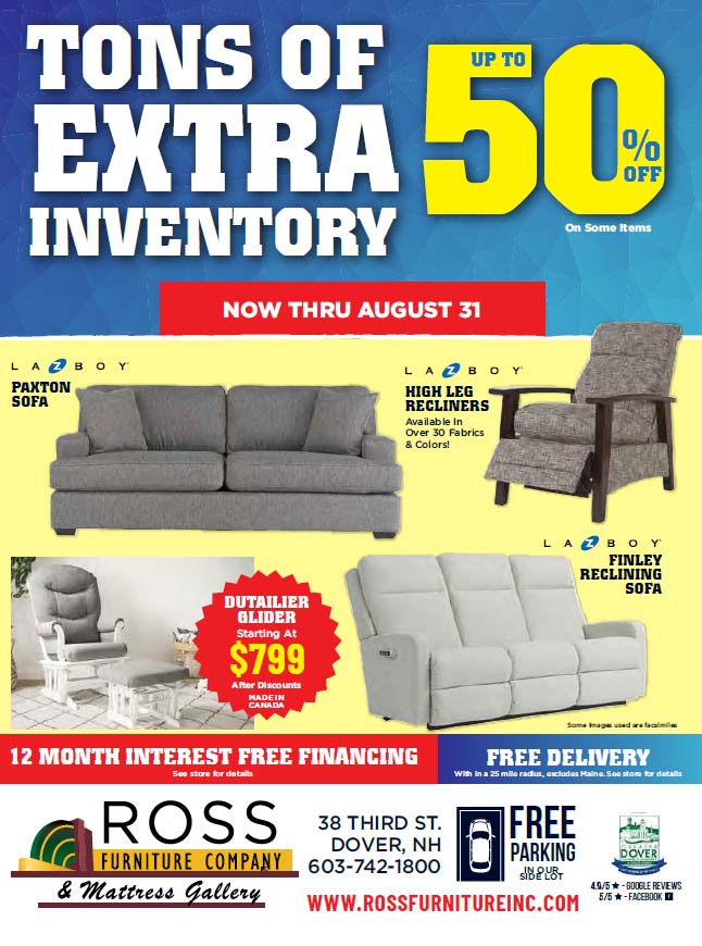 Dover NH Furniture Sale