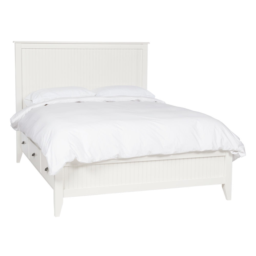 August Queen double sided storage bed