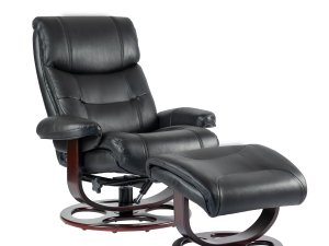 Dawson Pedestal Reclining Chair & Ottoman