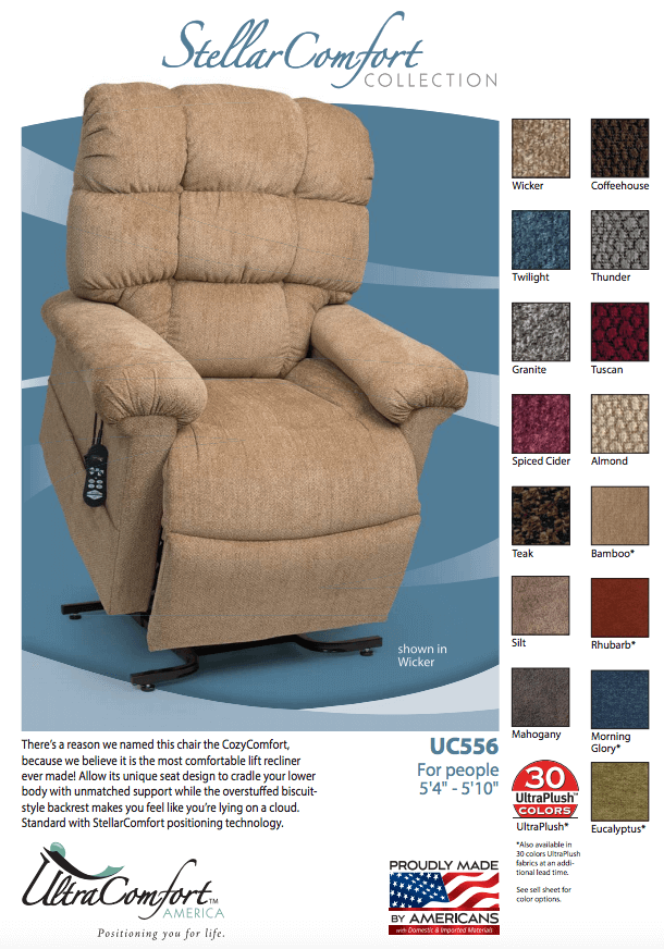 uc556-sell-sheet-1 UC556 Lift Chair - Ross Furniture Company