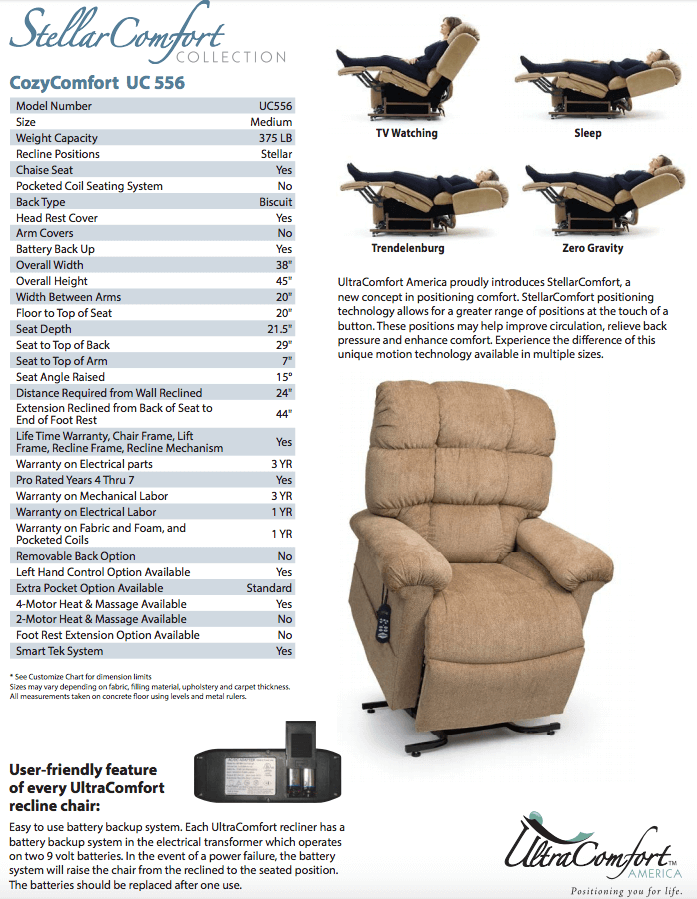 uc556-sell-sheet-2 UC556 Lift Chair - Ross Furniture Company